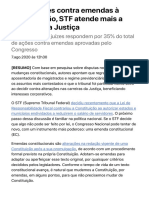 Em Decisões Contra Emendas À Constituição, STF Atende Mais A Carreiras Da Justiça - 07:08:2020 - Ilustríssima - Folha