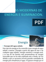 Formas Modernas de Energía e Iluminación