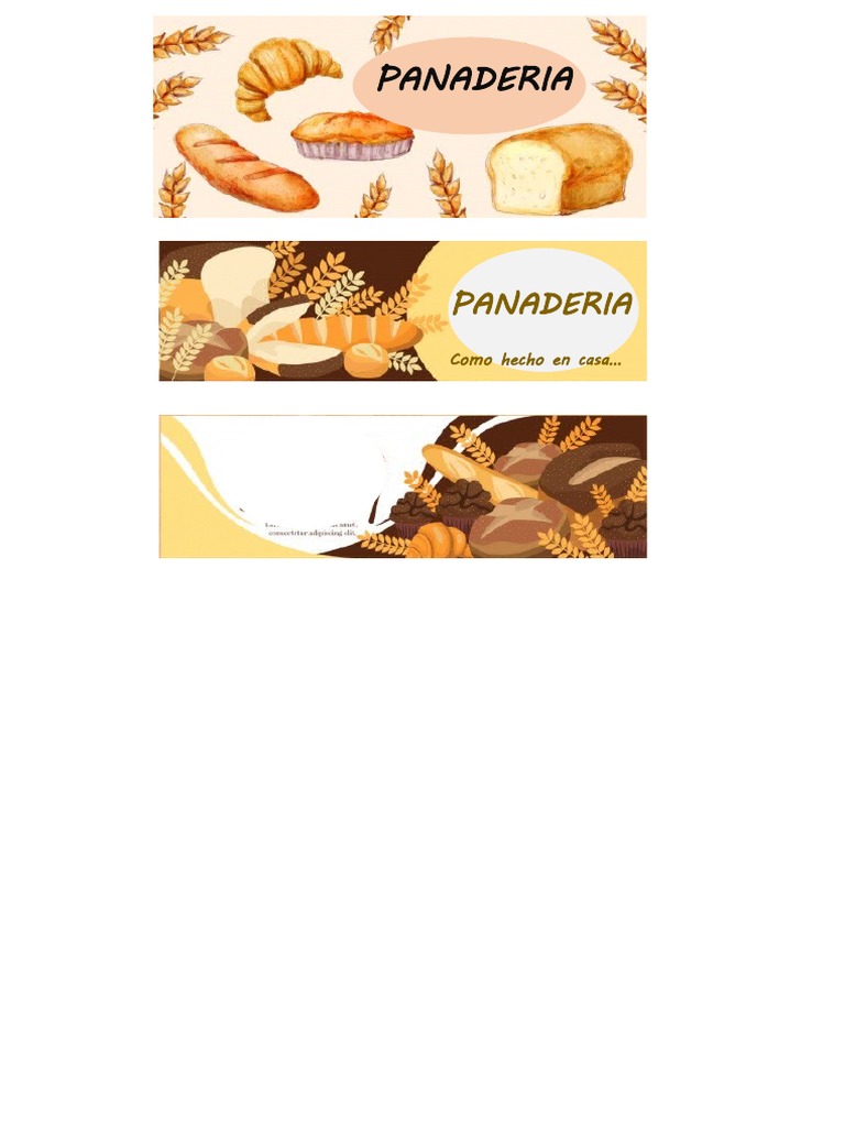 Letrero Panaderia | PDF