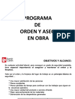 Orden y Aseo en Obra