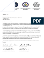 8/17/2020 Letter To DSNY Commissioner Garcia On Withdraw Summonses During COVID-19 Pandemic Peak