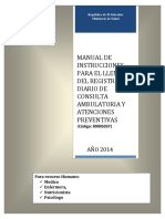 Instructivo Registro Diario Consulta 2014 PDF