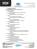 Purchasing Process:: Petroleum Marine Services Co. S - A - E Private Free Zone