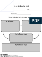 How and Why Characters Change Assignment PDF