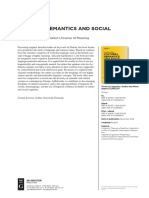 Cultural Semantics and Social Cognition PDF