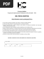 Aprimoramento Fisioterapia Musculoesquelética HCFMUSP 2015