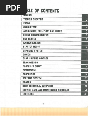 Suzuki Carry Manual PDF | PDF