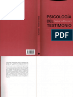 Psicologia Del Testimonio- Mazzoni