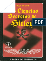 Pennick Nigel - Ciencias Secretas de Hitler