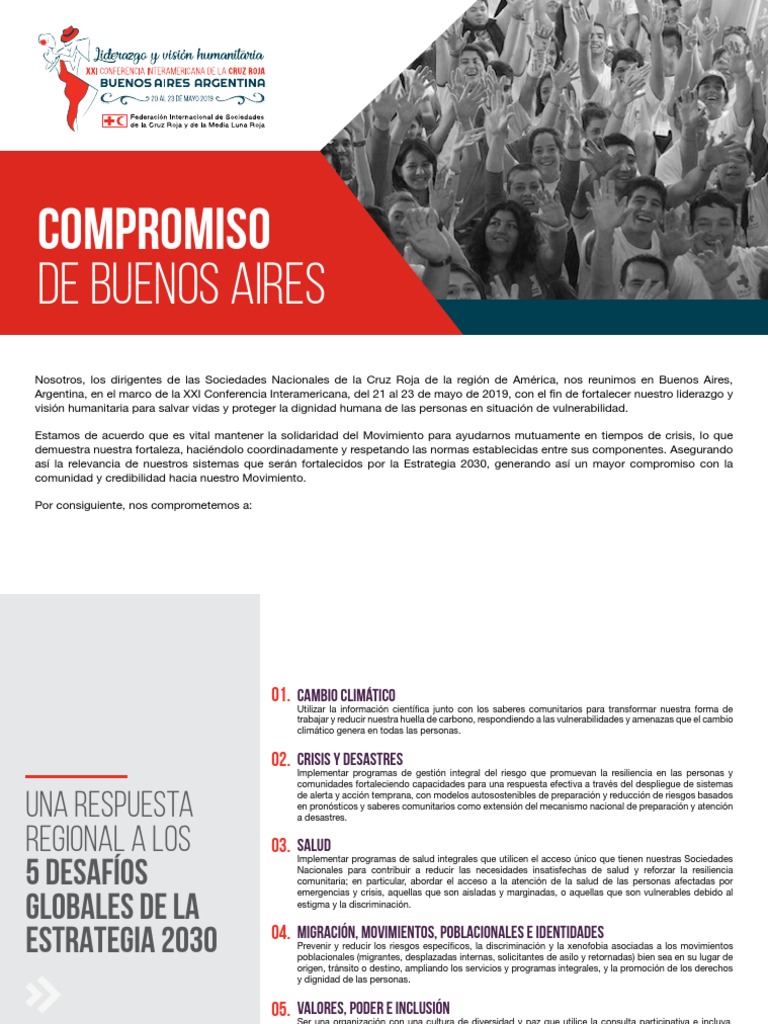 Compromiso de Buenos Aires 2030 | PDF | Religión y creencia | Science