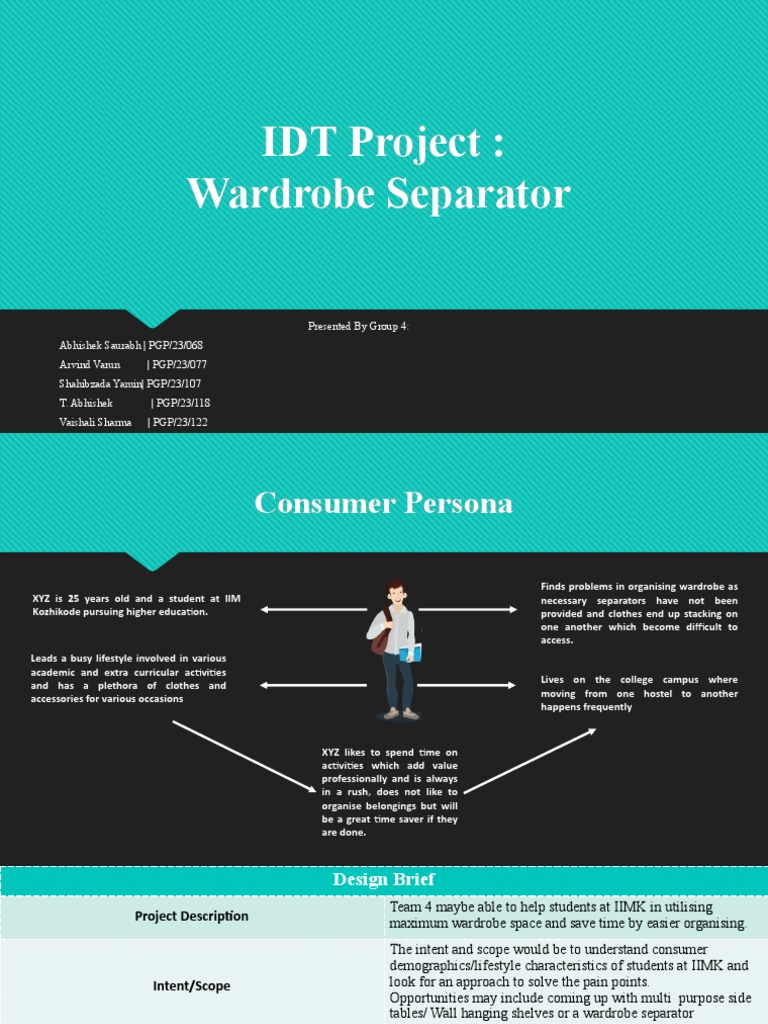 IDT Project Presentation Group 4 | PDF | Logistics | Business