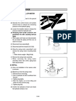 Group 5 Swing Device Motor Removal and Assembly