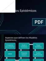 Tema 1 Modelos Epistemicos PDF