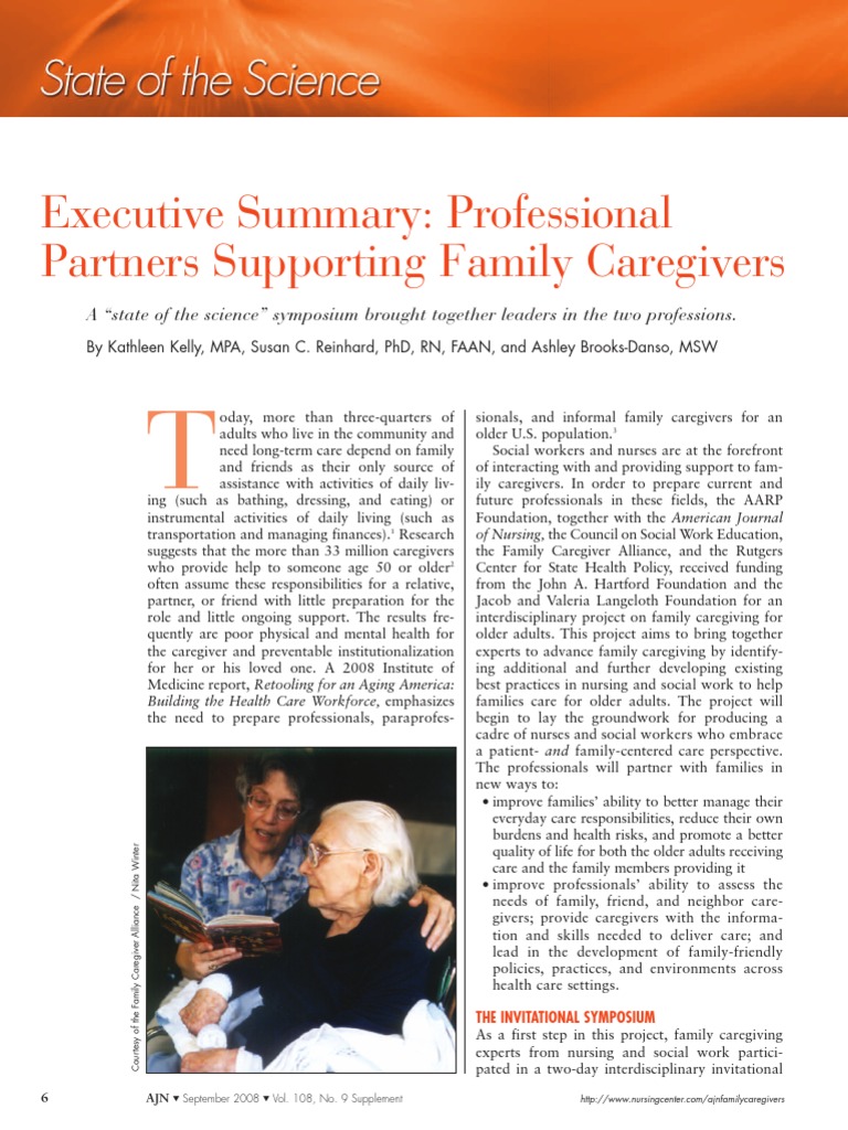 Supporting Family Caregivers in Healthcare | PDF | Caregiver | Health Care