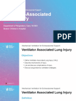 Ventilatorassociated Lung Injury 2