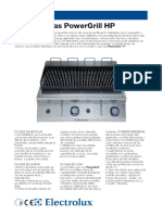 Ficha Tecnicas de Parrilas de Gas 10.5 KW