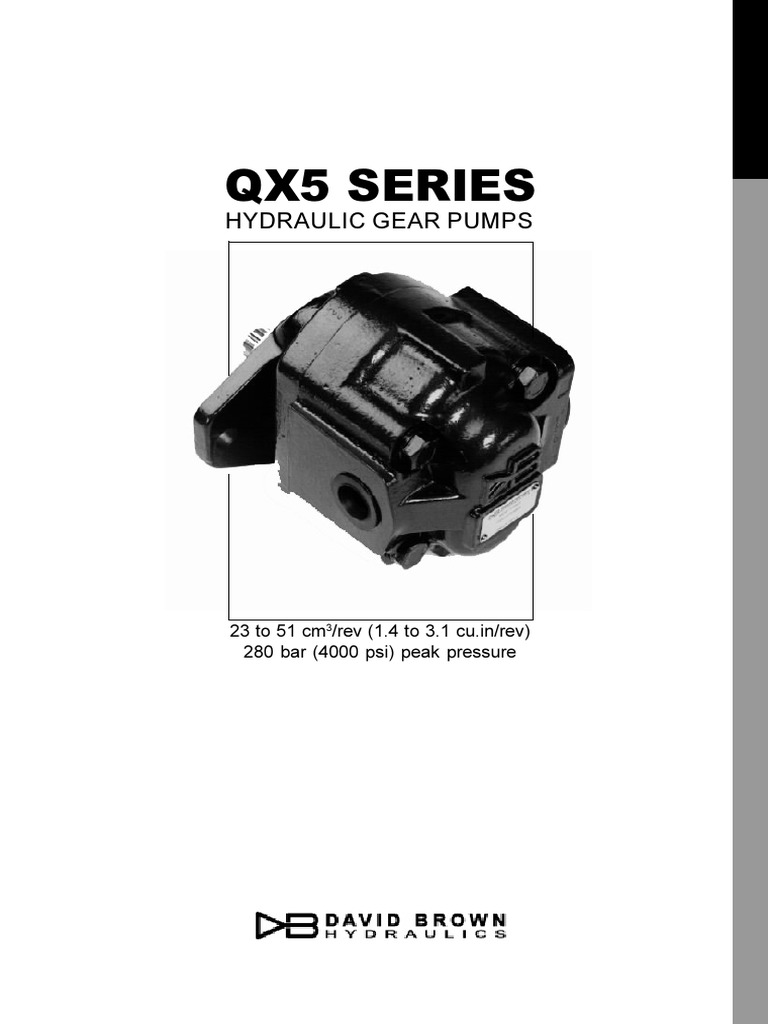 X Series Pumps | PDF | Pump | Flow Measurement