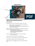 Checking Screenbox Gear Oil