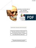 Traumatismo Dentoalveolar PDF