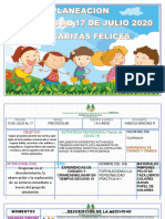 Planeacion 13al 17 Julio HCB Caritas Felices PDF