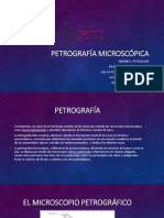 1.2. - Petrografía Microscópica