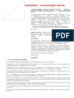 Modelo de Ação Declaratória - Compensação Valores PIS - PASEP