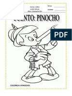 Comunicacion 3 Años Pinocho