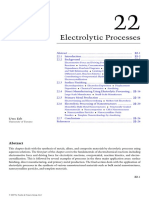 Electrolytic Processes PDF