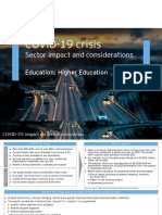 COVID-19 - Higher Education Sector Impact and Considerations PDF