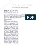 Dosage de L'hémoglobine A1c