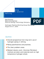 Hydrogen Piping Experiences