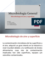Clase 3- Microbiología Aire y superficie