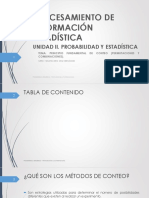 U II Probabilidad y Muestreo Principio Fundamental de Conteo2