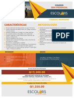 Brochure Escolaris, Colegio Semi-Presencial PDF