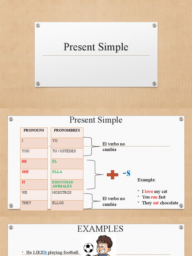 Rutinas en Presente Simple | PDF