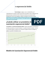 Suavización Exponencial Doble