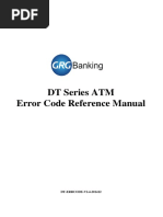 DT Series ATM Error Code Reference Manual V2.4.1 PDF