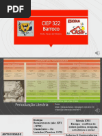 REVISÃO sobre o Barroco e exercícios