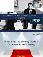Becoming A Successful Event Planner: Created With Haiku Deck