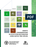 Genetic considerations in ecosystem restoration using native tree species. State of the World´s Forest Genetic Resources (2014)