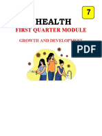 Health 7 Module Finalize