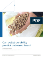 Can Pellet Durability Predict Delivered Fines?: Thomas S. Winowiski