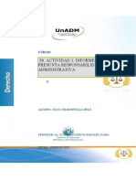 S6. Actividad 1. Informe de Presunta Responsabilidad Administrativa