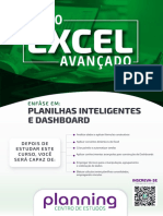 Planning EXCEL AVANÇADO PDF