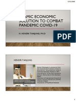 05 21 Mei 20 Islamic Economic Solution To Combat PANDEMIC COVID-19 Yayasan Sahabat Subuh