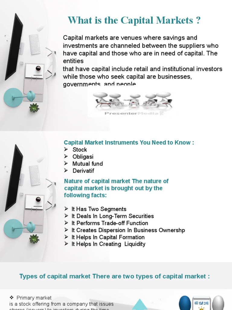What Is The Capital Markets ? | PDF | Financial Markets | Capital Market