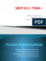 SBDP KLS I Tema I