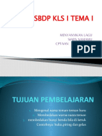 SBDP KLS I TEMA I] Mengenal nama teman baru