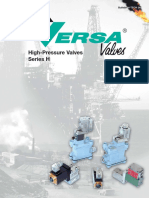 High-Pressure Valves Series H: Bulletin