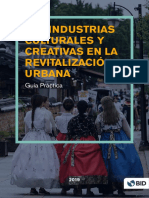 Las industrias culturales y creativas en la revitalización urbana. Guía Práctica